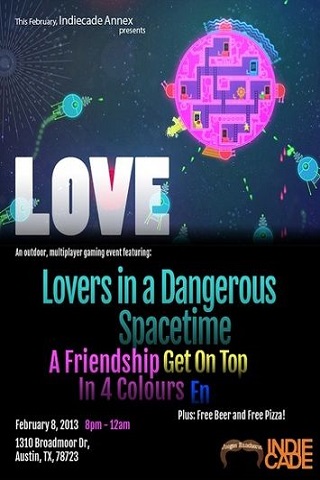 Lovers in a Dangerous Spacetime