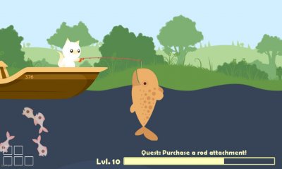 Cat Goes Fishing