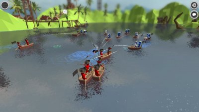 Stupid Raft Battle Simulator