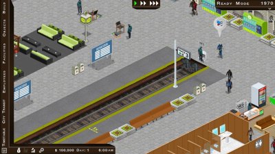 Train Station Simulator