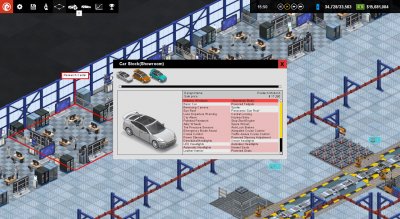 Production Line Car factory simulation