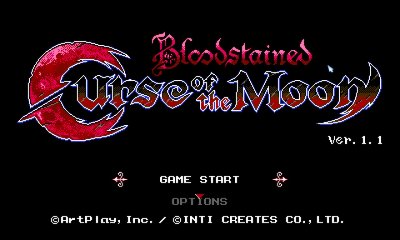 Bloodstained Curse of the Moon