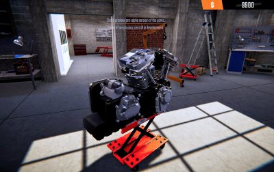 Biker Garage Mechanic Simulator