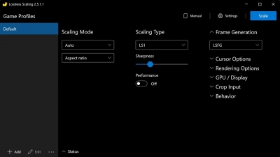 Lossless Scaling